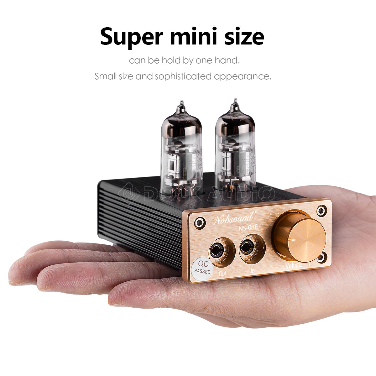 Nobsound NS-08E Mini Vacuum Tube Headphone Amplifier HiFi Desktop Stereo Audio Preamp