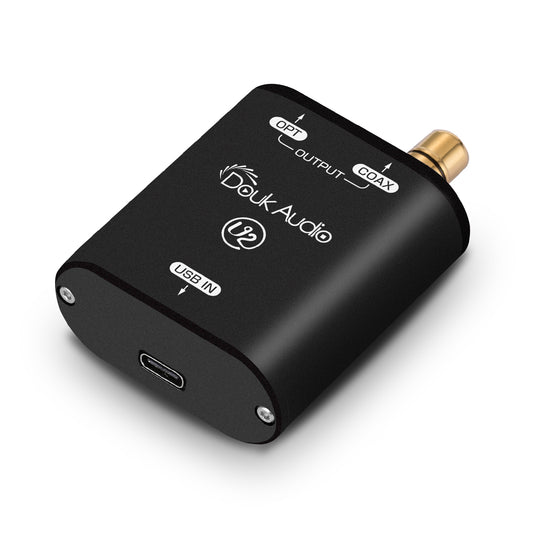 Douk Audio U2 XMOS XU208 USB to Coaxial/Optical Converter Digital Interface Audio Adapter DSD