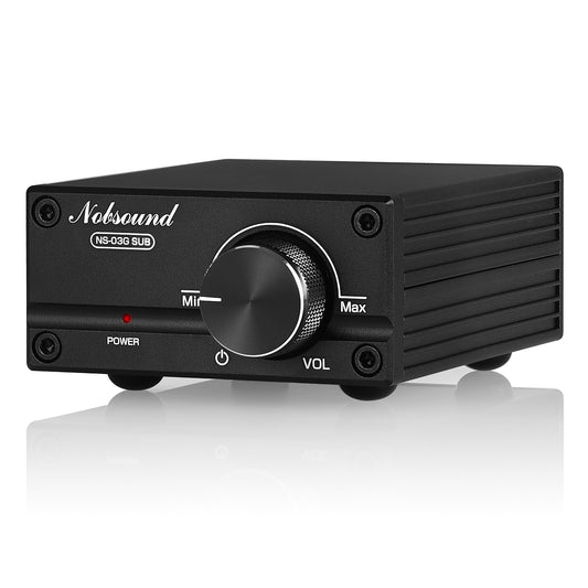 Nobsound NS-03G SUB Mini Mono Channel Digital Amplifier HiFi Home Subwoofer Power Amp 100W