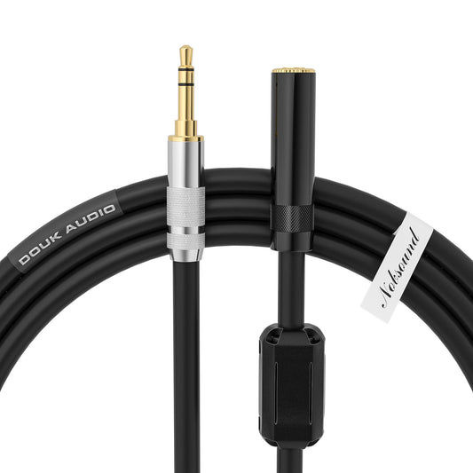 Douk Audio HiFi 3.5mm Stereo Audio Cable Headphone Extension Cord Male to Female Auxiliary