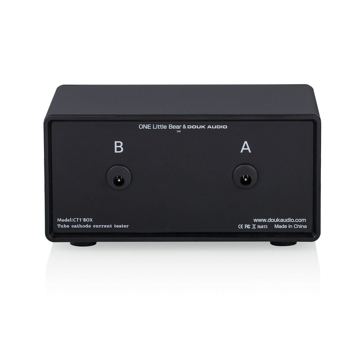 Douk Audio CT1-BOX 8-Pin Dual Bias Current Probes Tester w/VU Meter fo