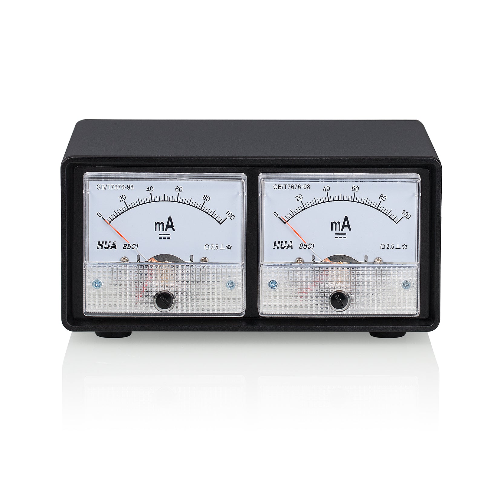 Douk Audio CT1-BOX 8-Pin Dual Bias Current Probes Tester w/VU Meter for EL34 KT88 6L6 6V6 6550 KT66 Tube