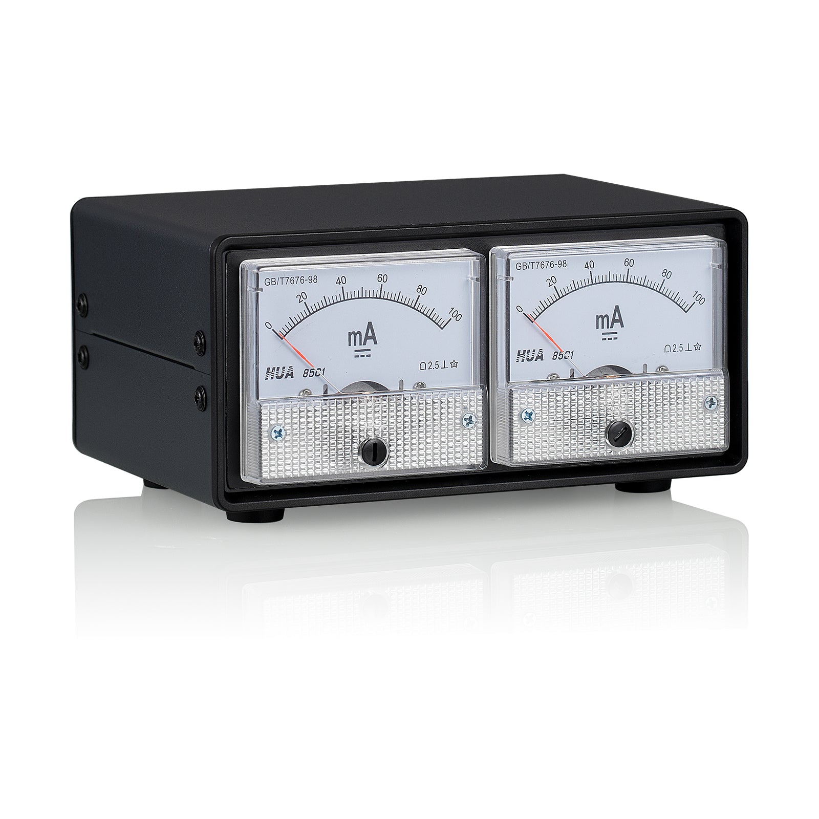 Douk Audio CT1-BOX 8-Pin Dual Bias Current Probes Tester w/VU Meter for EL34 KT88 6L6 6V6 6550 KT66 Tube