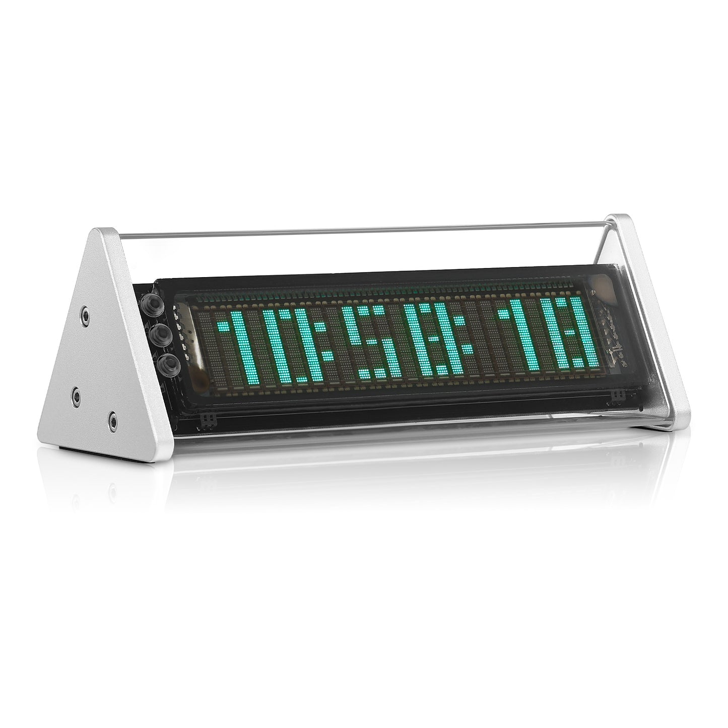 Douk Audio VFD253 3.5mm AUX Switcher Box VFD Audio Analyser Bluetooth 5.0 Receiver Home Desk Clock