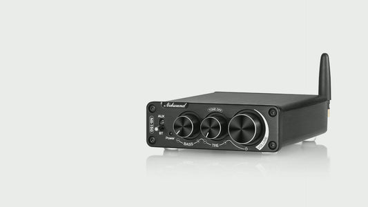 Nobsound NS-15G Mini Bluetooth 5.0 Digital Amplifier Receiver TPA3116 Stereo Audio Amp 100W+100W